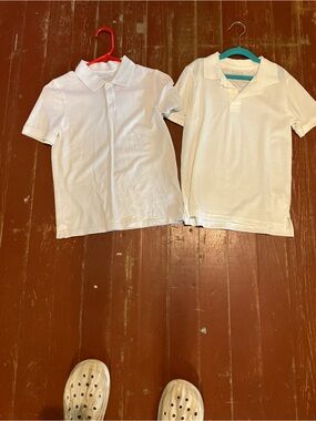 White Polo Shirt (Pair)
